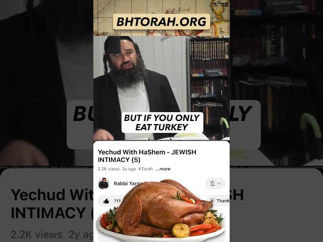 Jewish Thanksgiving Is Every Day #Torah #Jewish #RabbiYaronReuven #Judaism #OrthodoxJudaism #KIRUV