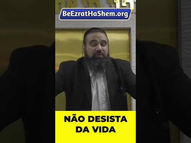 Por Que a Vida Tem um Propósito Maior #Torá #Judeu #RabinoYaronReuven
