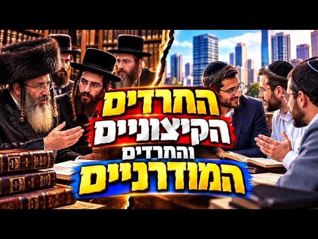 החרדים הקיצוניים והחרדים המודרניים
