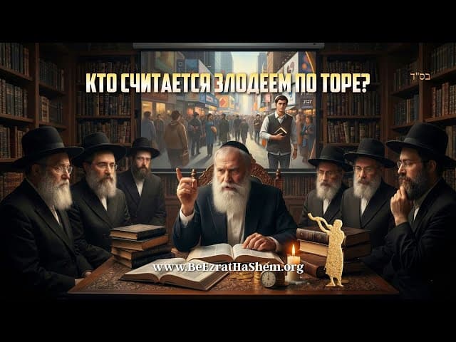 Кто считается злодеем по Торе?