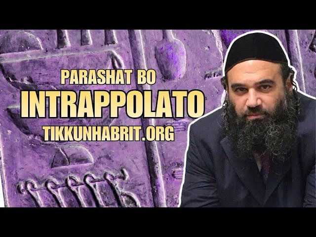 Parashat Bo - Intrappolato dai peccati