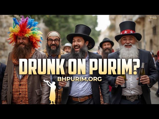 Is It A Mitzvah To Get Drunk On Purim?