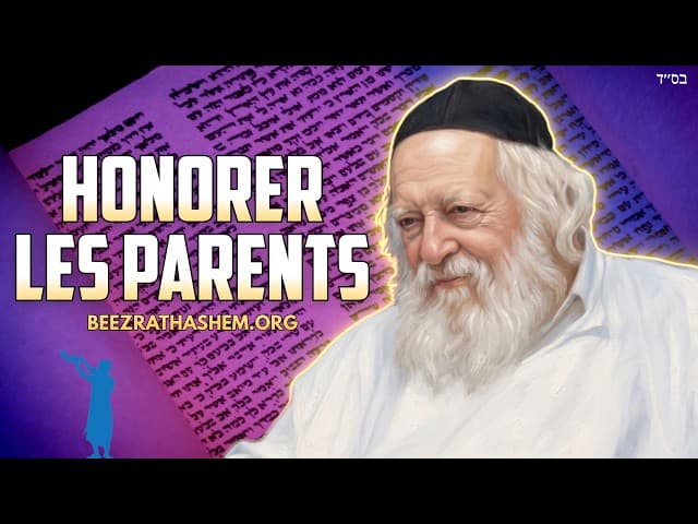 Rav Chaim Kanievsky sur Honorer ses parents