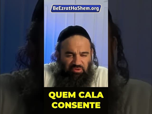 Não se Silencie Ante a Desecração do Shabat #Torá #Judeu #RabinoYaronReuven