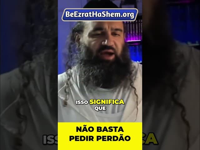 Quando a Teshuvá Precisa Ser Pública #Torá #Judeu #RabinoYaronReuven