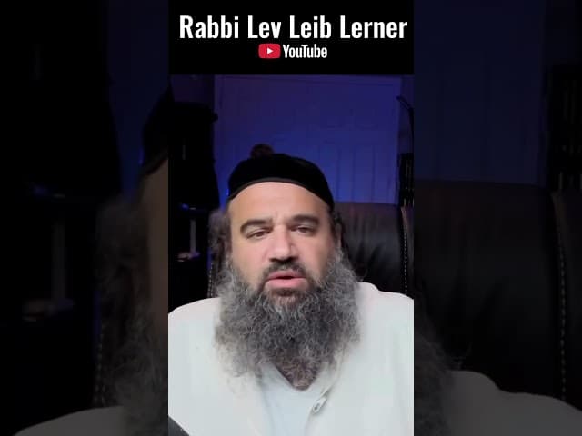 👍Rabbi Yaron Reuven recommends Rabbi Lev Leib Lerner #Torah #shorts