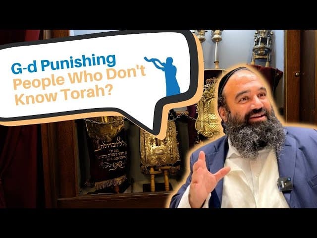 Does G-d punish those that were not exposed to Torah?