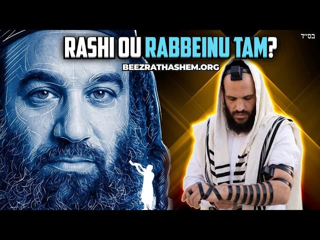 Quando Um Homem Judeu Deve Usar Os Tefilin De Rabbeinu Tam?