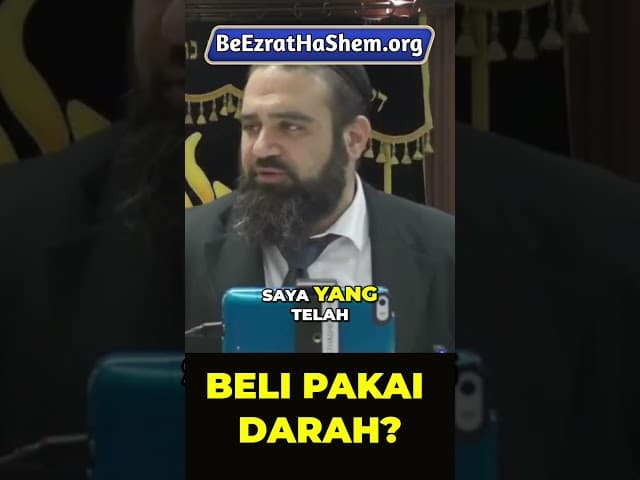 Jangan Beli Barang Mewah Sebelum Nonton Ini! #Torah #Yahudi #RabiYaronReuven