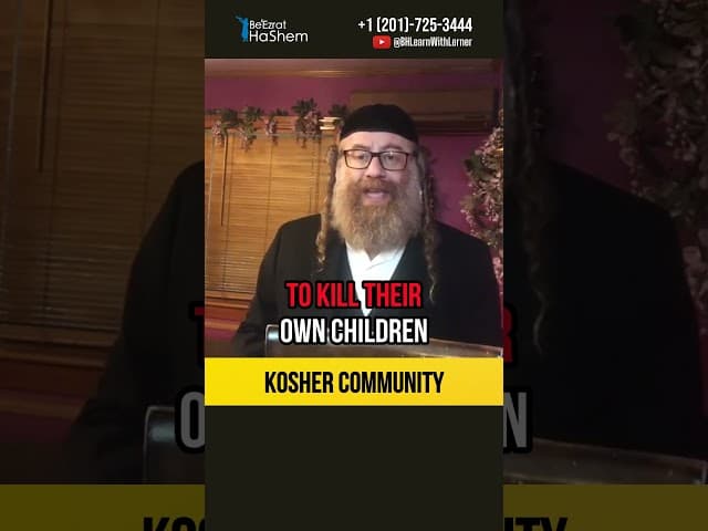 What defines a Kosher Jewish community? 😲 The answer may shock you #shorts #torah