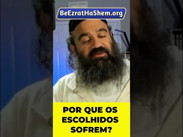 Por que HaShem Permite a Dor dos Justos #Torá #Judeu #RabinoYaronReuven