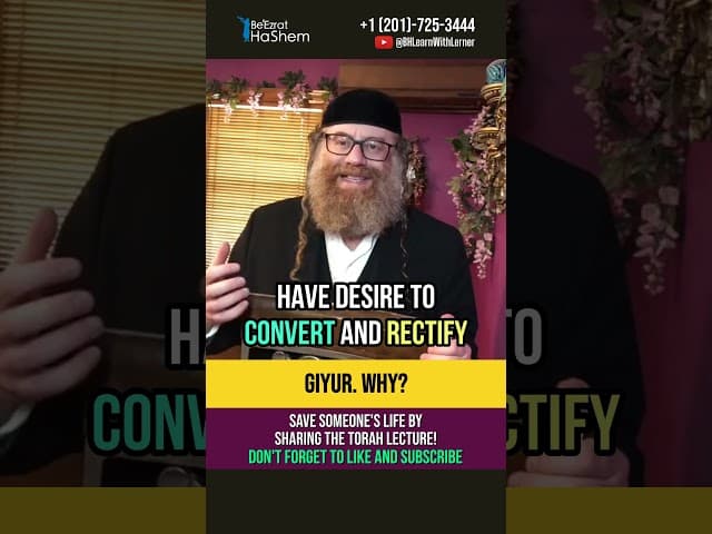 Converting to Judaism ❓ Chance from the past lives #shorts #torah