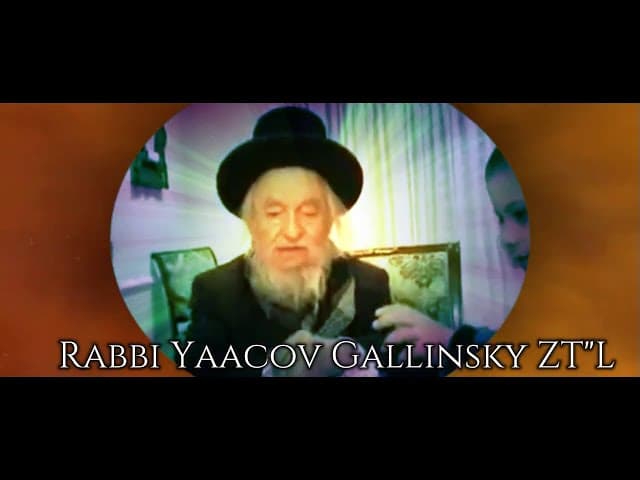 História do Rabino Yaakov Yitzchak Galinsky - Acostumando-se com o Sacrifício (um vídeo BH Inc.)