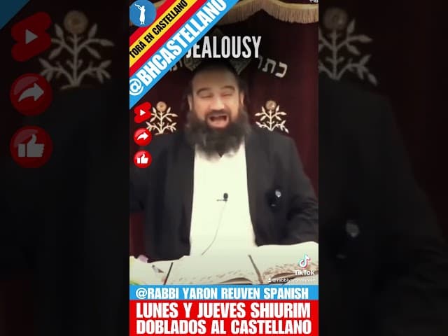 ¿Celoso de los demás? ¿Celoso del conocimiento de La Torá? - Clip doblado al Castellano