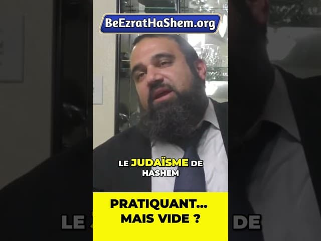 Pourquoi certaines personnes pratiquantes traversent elles un vide spirituel ? #Torah #Juif