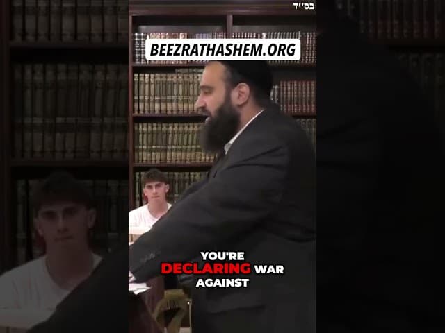 Rabbi Yaron Reuven declara guerra ao mal