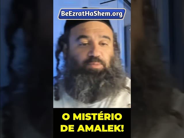 Por que Amalek nos atacou? A função do mal no mundo #Torá #Judeu #RabinoYaronReuven