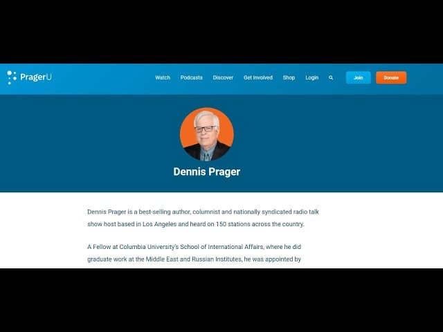 DENNIS PRAGER: EXPOSING THE UNIVERSITY OF LIARS