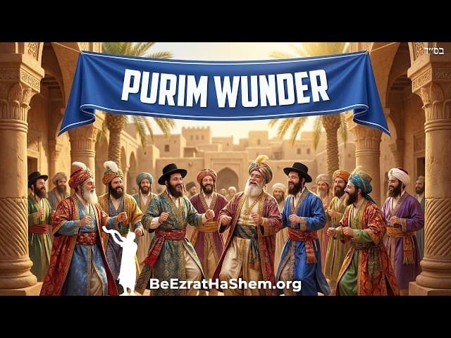 Wie man ein Purim-Wunder erhält