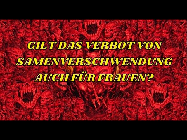 Gilt das Verbot von Samenverschwendung auch für Frauen? | Rabbiner Yaron Reuven