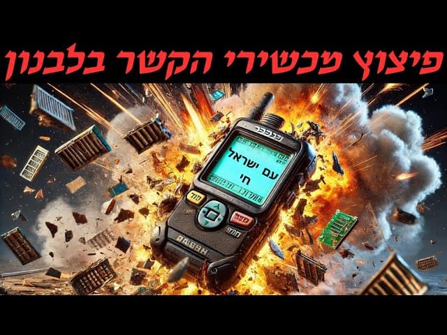 פיצוץ מכשירי הקשר בלבנון