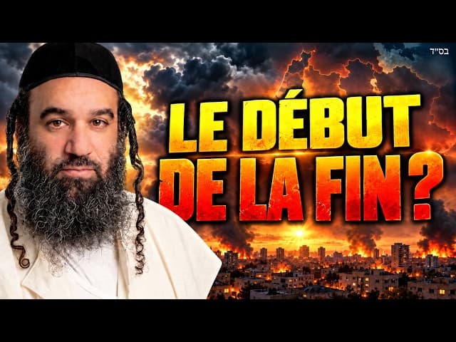 Le 7 octobre, le début de la fin | Parachat Bereshit