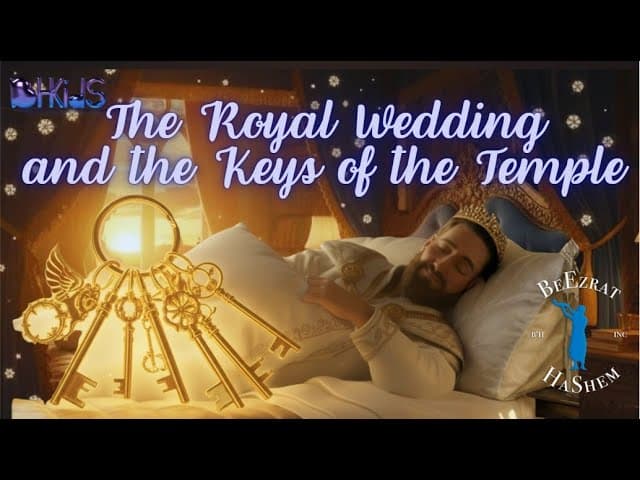 The Royal Wedding and the Keys of the Temple 👑🔑 | TORAH FOR KIDS AI