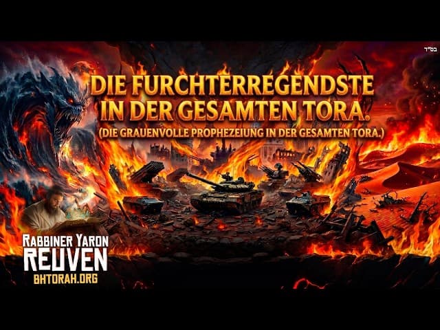 Gottes gruseligste Prophezeiung der Torah!