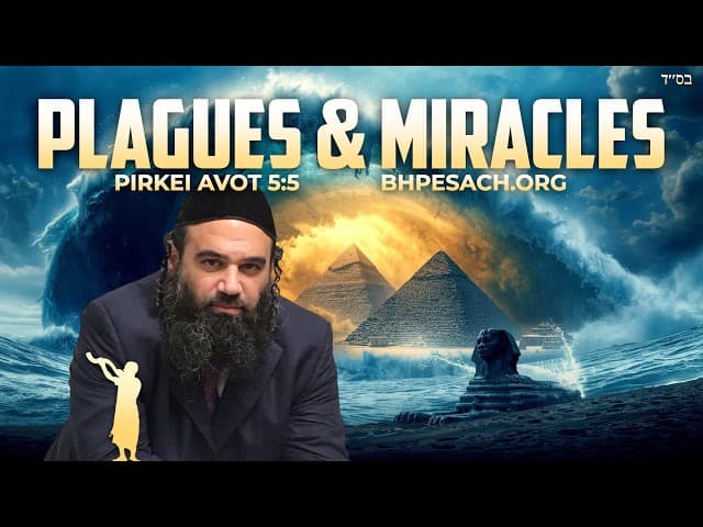 Plagues And Miracles of The Exodus of Egypt (Pirkei Avot 5:5)