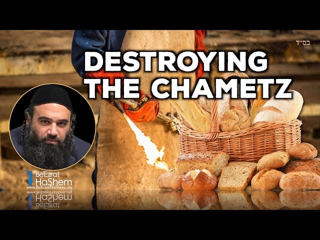 FIND AND DESTROY THE CHAMETZ