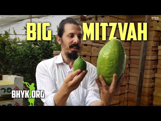 A Really Big Mitzvah on Sukkot
