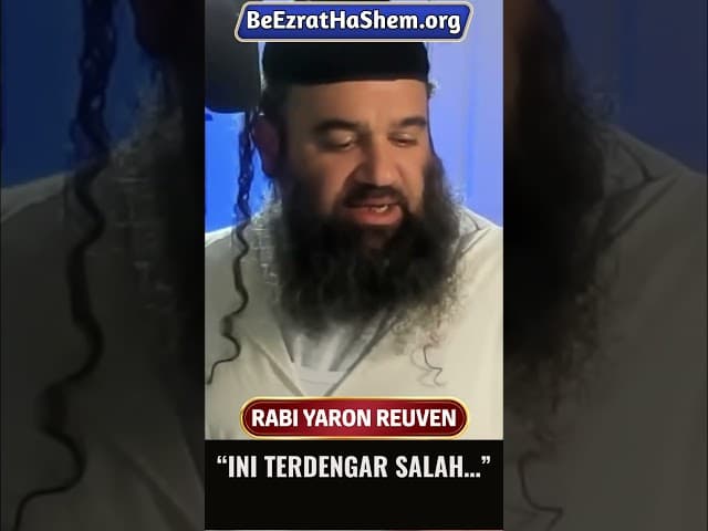 Torah Tidak Mengatakan “Berikan” — Tapi “Ambil”! #Torah #Yahudi #RabiYaronReuven