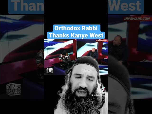 Orthodox Rabbi Thanks Kanye West