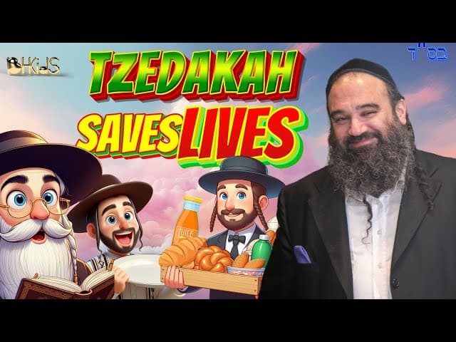 Story of How Tzedakah Saved Rabbi Akiva's Daughter | BH KIDS