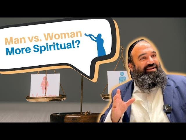 Is a man or a woman more spiritual?