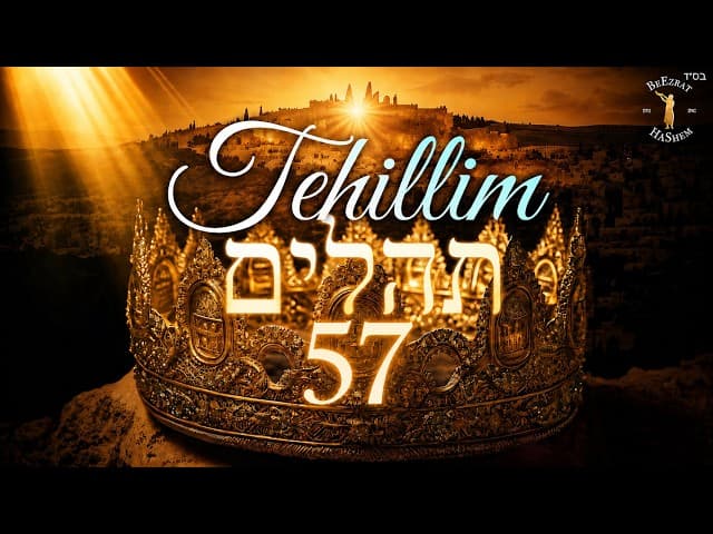 Tehillim 57 ✨ -My Heart Is Steadfast- תהילים נ"ז | Jewish Music