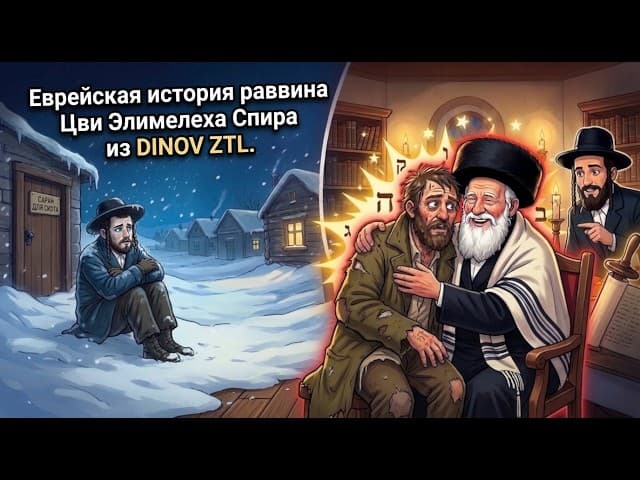 Сила веры и святости. Еврейская история раввина Цви Элимелеха Спира из DINOV ZTL