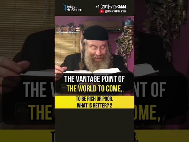 To be rich or poor  What is better Part 2
