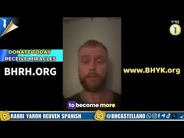Milagros de Rosh HaShanah - Testimonio Sr. Baruj Teasley - Clip doblado al Castellano
