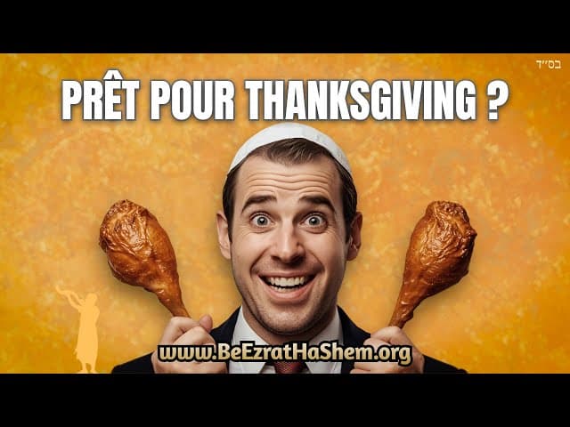 Prêt pour le “Thanksgiving” Juif ?
