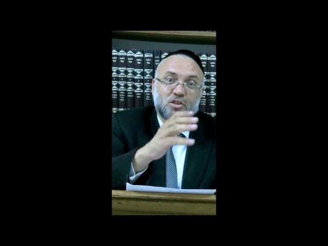 שיחה בענין דרכי התשובה הרב יוסף חיים מזרחי