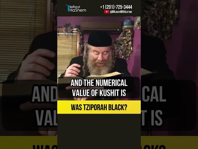 Was Tziporah black ❓ Importance of learning commentary #shorts #torah