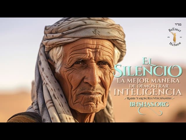 El silencio, la mejor manera de demostrar vuestra inteligencia.