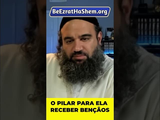 Recato é a Missão da Mulher #Torá #Judeu #RabinoYaronReuven