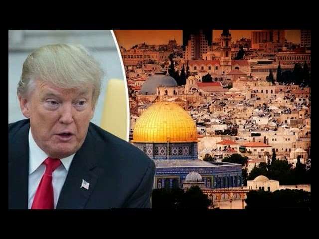 הרב אפרים כחלון והרב ירון ראובן הכרזת טראמפ על ירושלים