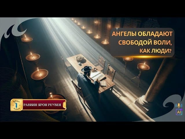 Ангелы обладают свободой воли, как люди? | Раввин Ярон Реувен