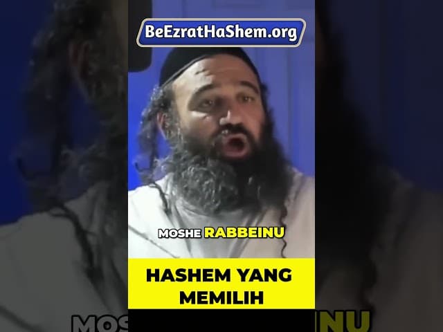 Mengapa Tuhan Memilih Moshe, Bukan Korach? #Torah #Yahudi #RabiYaronReuven