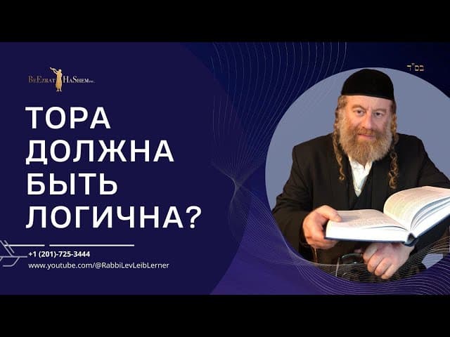 Тора должна быть логична?