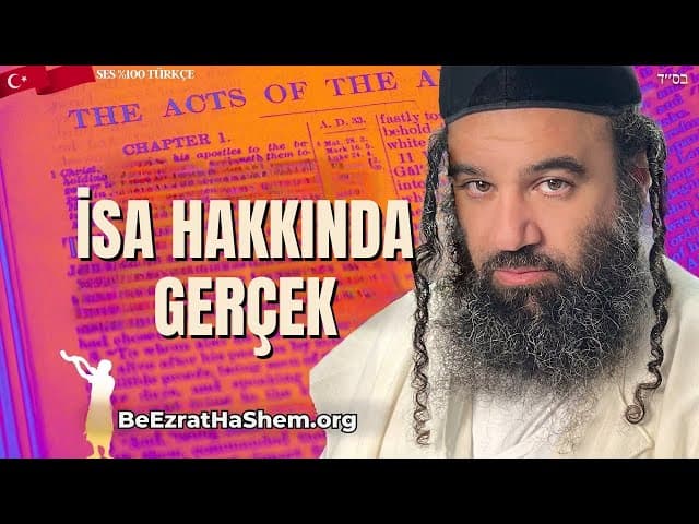 Yahudi hahamın İsa hakkındaki gerçeği