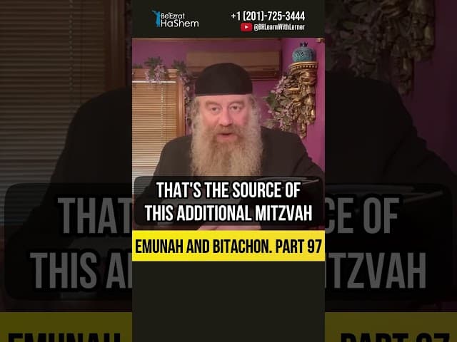 [97] Emunah and Bitachon 💡What Happens When You Rely Only on Hashem #Torah #shorts